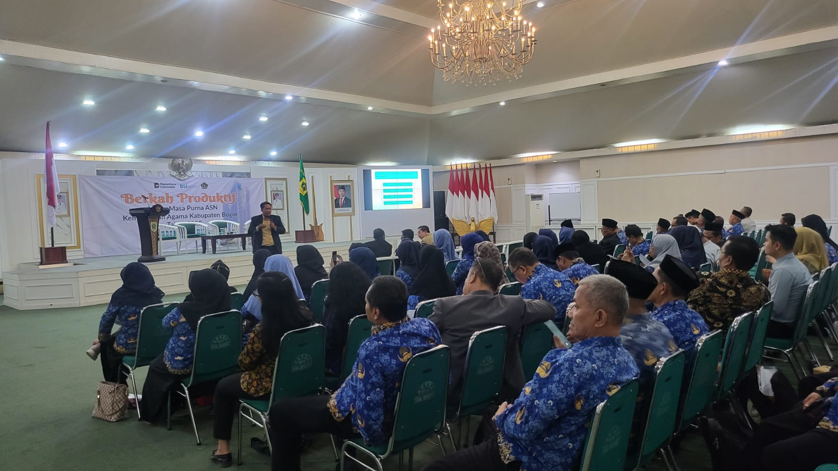 Sosialisasi Berkah Produktif Masa Purna ASN Kementerian Agama Kabupaten Bogor